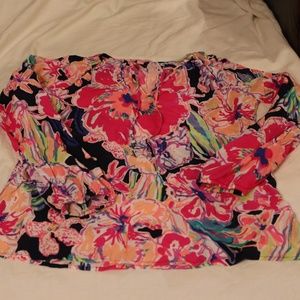 Lilly Pulitzer size small floral blouse